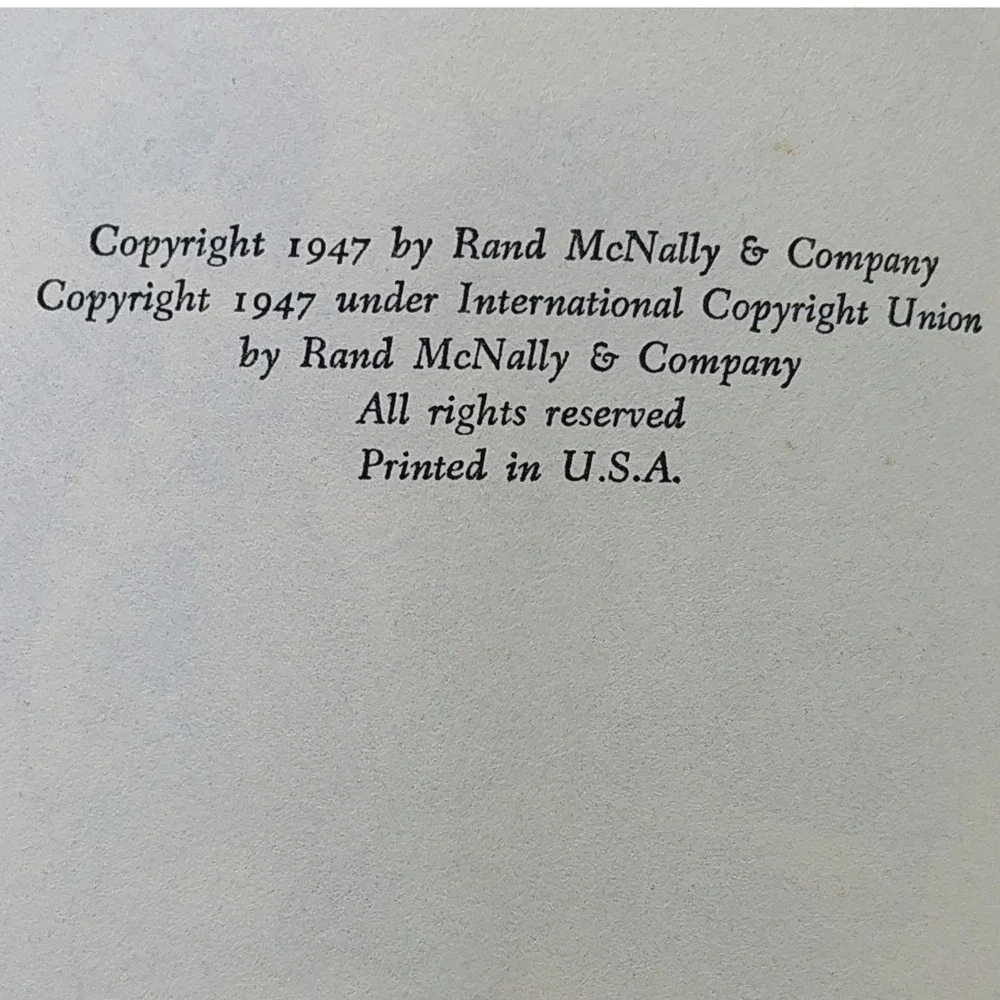 Vintage Misty of Chincoteague Hardback Book  Marguerite Henry Book Club‎ Edition